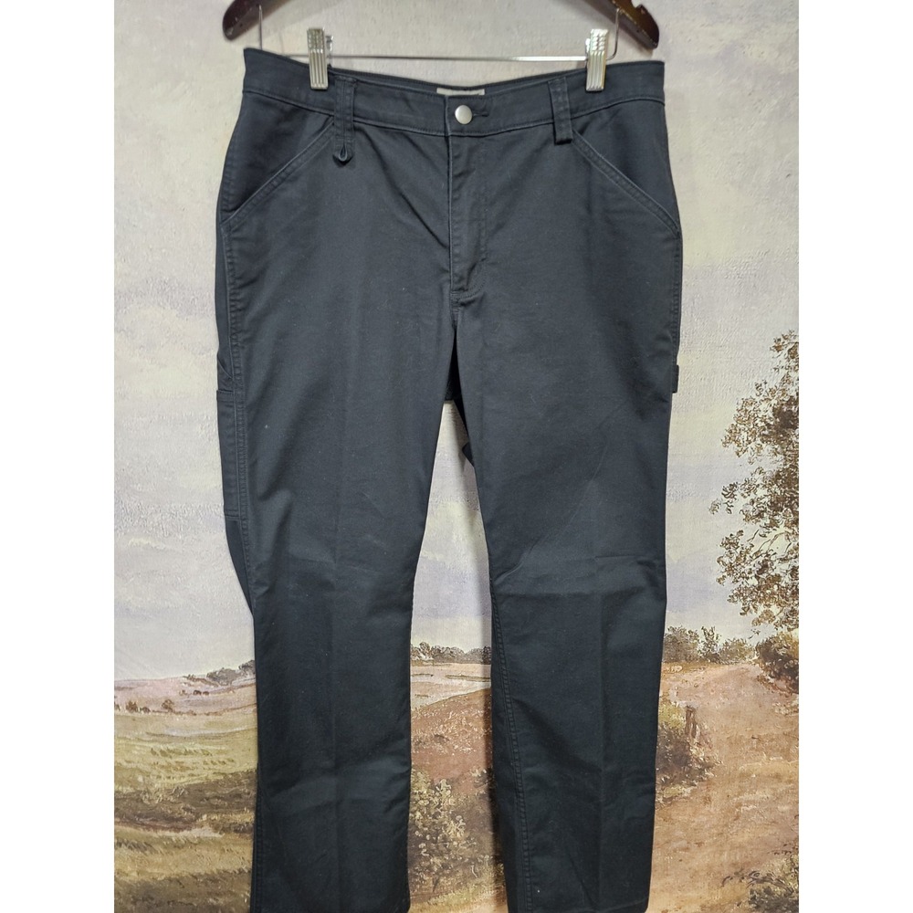 Women's Duluth Trading 40 Grit Carpenter Pants Blue Size  10x31 Inseam